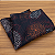 Lenço de Bolso Masculino Social Preto Floral - Imagem 3