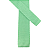 Gravata Slim Crochê Tricô Verde - Imagem 4