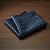 Lenço de Bolso Masculino Social Poá Preto - Imagem 3
