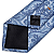 Gravata de Seda Azul Serenity Lenço + Abotoaduras - Imagem 6