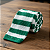 Gravata Slim Croche Tricô Verde Listrada - Imagem 3