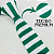 Gravata Slim Croche Tricô Verde Listrada - Imagem 4