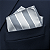 Lenço de Bolso Masculino Social Terno Cinza - Imagem 6