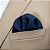 Lenço de Bolso Masculino Social Azul Marinho - Imagem 2