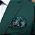 Lenço de Bolso Masculino Social Terno Verde - Imagem 2