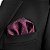 Lenço de Bolso Masculino Social Terno Marsala - Imagem 5