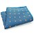 Lenço de Bolso Masculino Social Terno Azul - Imagem 1
