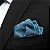 Lenço de Bolso Masculino Social Terno Azul - Imagem 5