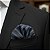 Lenço de Bolso Masculino Social Terno Cinza Chumbo - Imagem 7