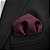 Lenço de Bolso Masculino Social Terno Marsala Bordô - Imagem 4