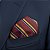 Lenço de Bolso Masculino Social Marsala Bordô - Imagem 4