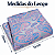 Lenço de Bolso Masculino Lilás Lavanda Paisley - Imagem 3
