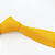 Gravata Slim Crochê Tricô Amarela - Imagem 3