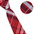 Gravata Slim Xadrez Vermelha - Imagem 2