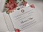 Convite Casamento Envelope Forrado COM METALIZADO ROSÊ GOLD - Imagem 2