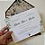 Convite Casamento Forrado Envelope Verde Oliva - Imagem 3