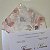 Convite Casamento c/ Envelope Forrado Coral com Metalizado - Imagem 4