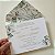 Convite Casamento Envelope Forrado Folhagem - Imagem 3