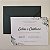 Convite Casamento Envelope Verde Escuro Folhagem - Imagem 3