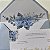 Convite Casamento com Envelope Azul Serenity Hortênsias - Imagem 4