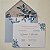 Convite Casamento Forrado Envelope Azul Serenity - Imagem 3