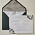 Convite Casamento Envelope Forrado Verde Escuro - Imagem 2