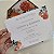 Convite Casamento Envelope Forrado Marrom Terroso / Terracota - Imagem 3