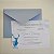 Convite Casamento com Envelope Azul Serenity Harry Potter - Imagem 2