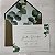 Convite Casamento Envelope Forrado Verde Oliva Eucalipto - Imagem 1