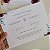 Convite Casamento c/ Envelope Forrado Branco Fosco Fucsia - Imagem 3