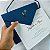 Convite Casamento Envelope Azul Escuro Forrado Mapa Mundi + METALIZADO - Imagem 1