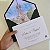 Convite Casamento Envelope Verde Escuro Forrado Aquarela - Imagem 1