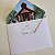 Convite Casamento c/ Envelope Forrado Aquarela - Imagem 4
