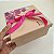 Caixa Convite mdf Grande Padrinhos Fucsia Magenta - Imagem 1