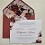 Convite Casamento c/ Envelope Forrado Marsala - Imagem 2