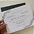 Convite Casamento Envelope c/  Borda Relevo - Imagem 3