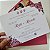 Convite Casamento Envelope Forrado Rosa Pink Sagrada Família Fechamento em imã - Imagem 3