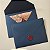 Convite Casamento com Envelope Azul Escuro Harry Potter com lacre - Imagem 3