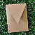 Envelope Vertical Para Convites cor Kraft - Imagem 2