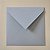 Envelope Quadrado Azul Serenity - Imagem 1