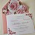 Convite Casamento Envelope Forrado Rosa - Imagem 3