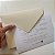 Convite Casamento Dourado com Envelope Marfim - Imagem 3