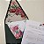 Convite Casamento Vertical Forrado Fucsia - Imagem 4