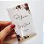 Sachê Aromático Personalizado Lembrancinha Marsala - Imagem 1