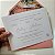 Convite Casamento Envelope Forrado Aquarela Rosa - Imagem 3