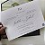 Convite Casamento Envelope Grande Verde Escuro Aquarela - Imagem 5