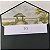 Convite Casamento Envelope Grande Verde Escuro Aquarela - Imagem 6