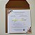 Convite Casamento Envelope Quadrado Terroso Terracota Boho Chic - Imagem 2