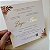 Convite Casamento Envelope Quadrado Terroso Terracota Boho Chic - Imagem 7
