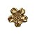 Presilha Flor Dourada - Imagem 1